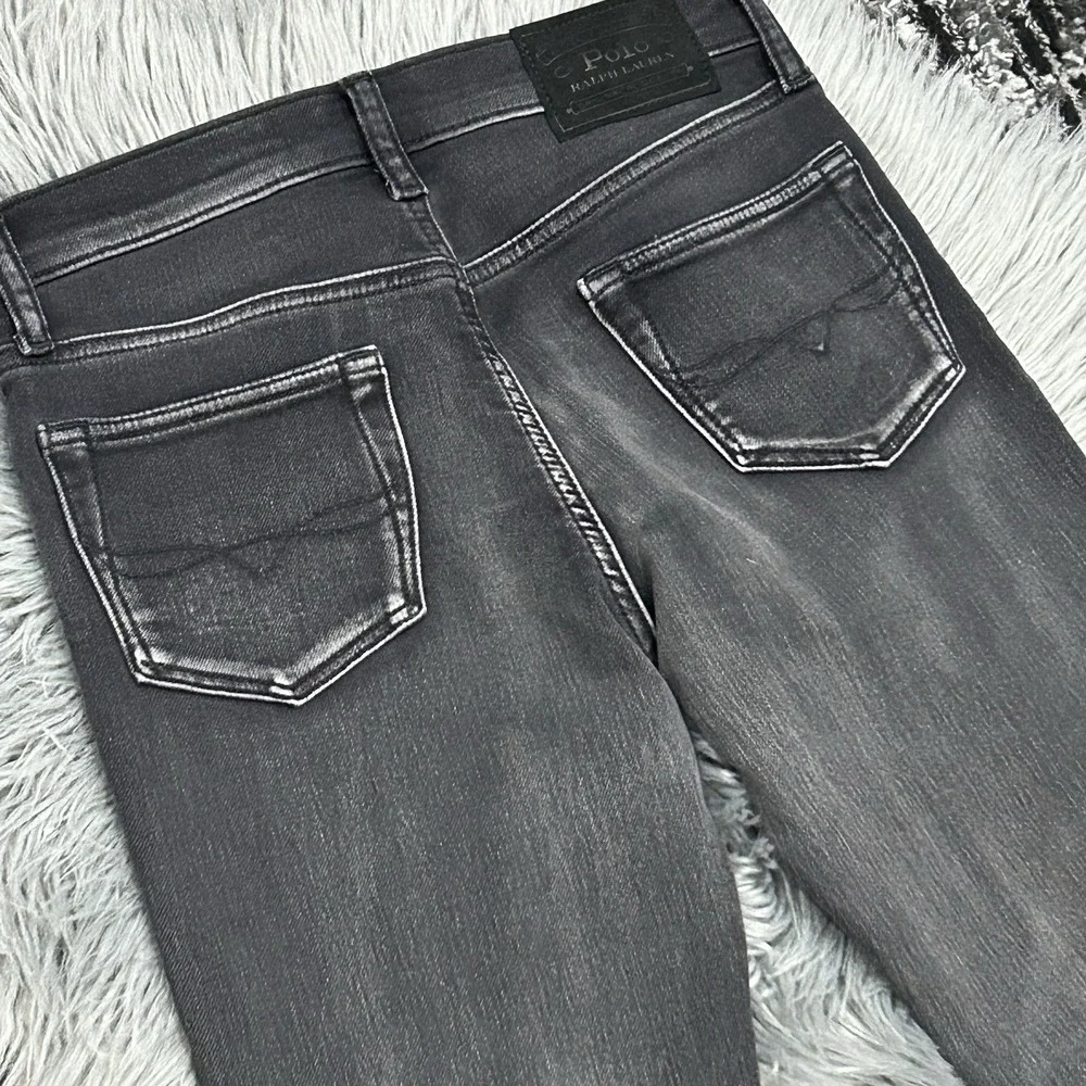 Polo Ralph Lauren Boys Eldridge Skinny Stretch Denim Blue Eldridge Jeans Size 14